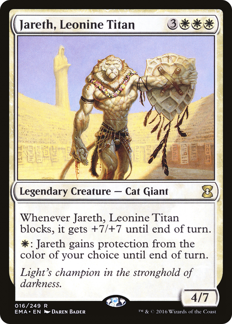 Image of Jareth, Leonine Titan [Eternal Masters]