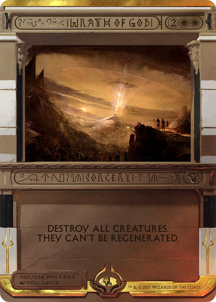 Image of Wrath of God (Invocation) [Amonkhet Invocations]