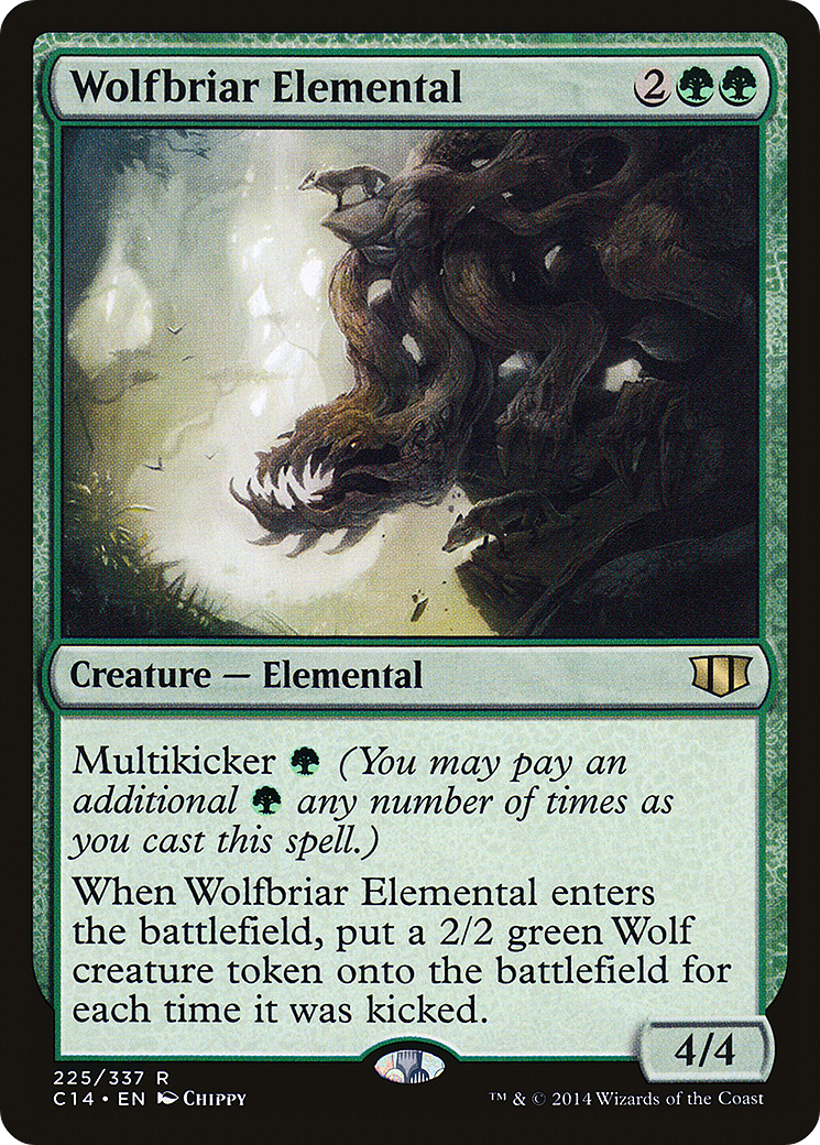 Image of Wolfbriar Elemental [Commander 2014]