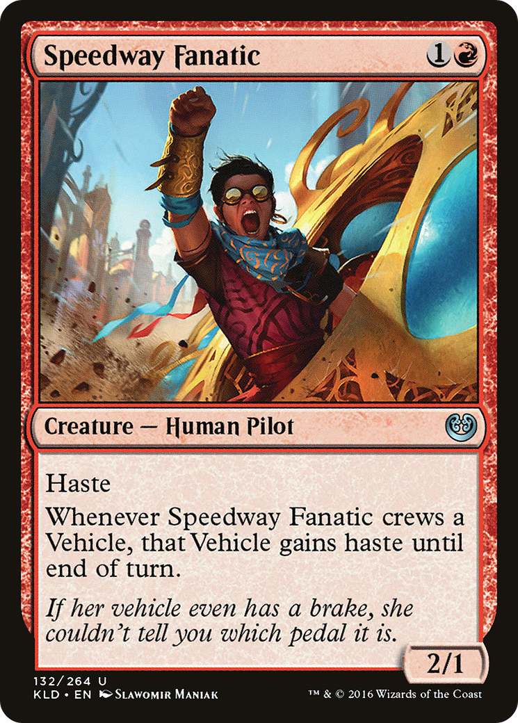 Image of Speedway Fanatic [Kaladesh]