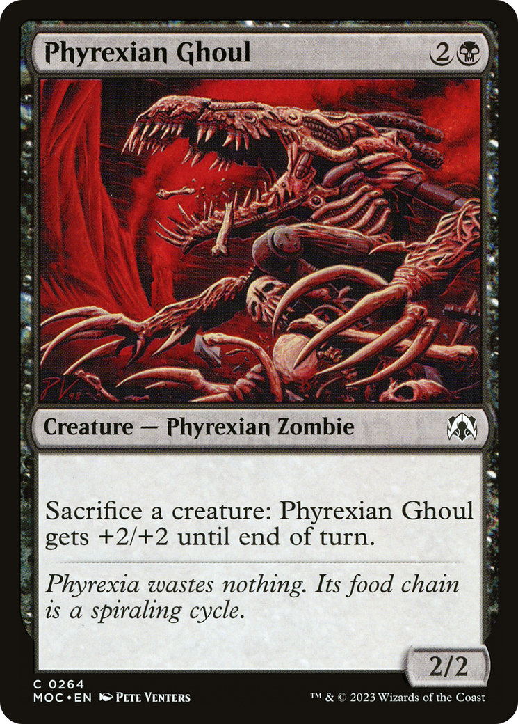Image of Phyrexian Ghoul [March of the Machine Commander]