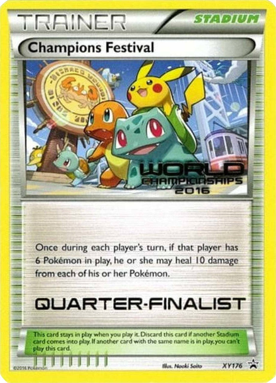 Image of Champions Festival (XY176) (2016 Quarter Finalist) [XY: Black Star Promos]