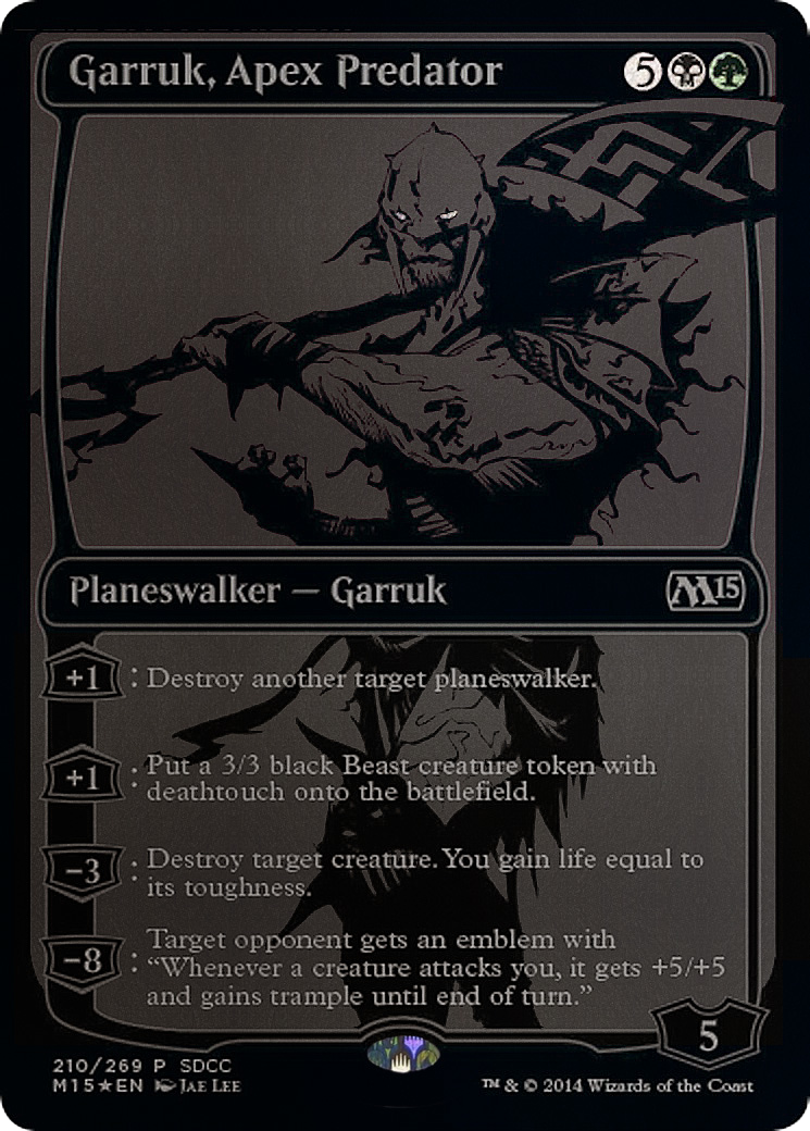Image of Garruk, Apex Predator [San Diego Comic-Con 2014]