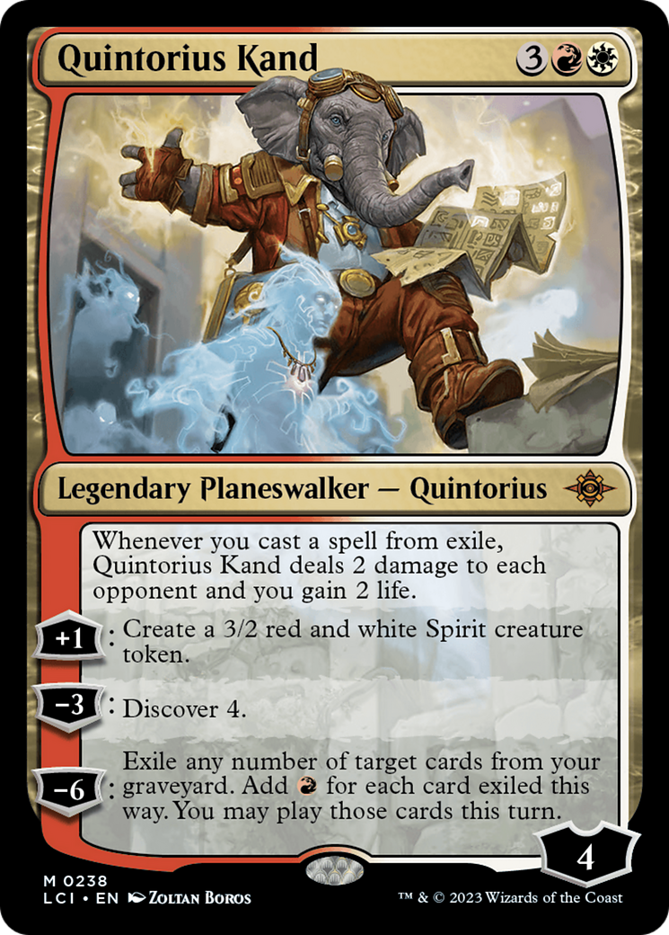 Image of Quintorius Kand [The Lost Caverns of Ixalan]