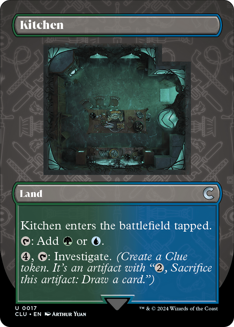 Image of Kitchen (Borderless) [Ravnica: Clue Edition]