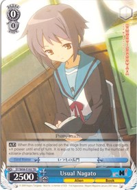 Image of Usual Nagato (SY/W08-E102 TD) [The Melancholy of Haruhi Suzumiya]