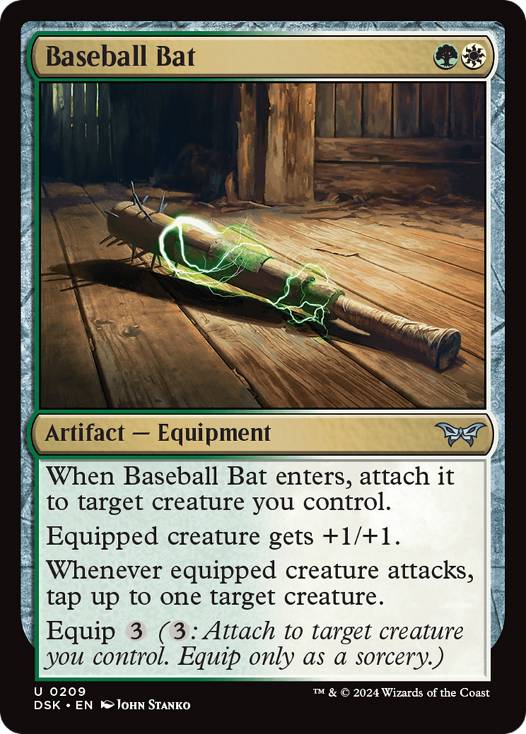 Image of Baseball Bat [Duskmourn: House of Horror]