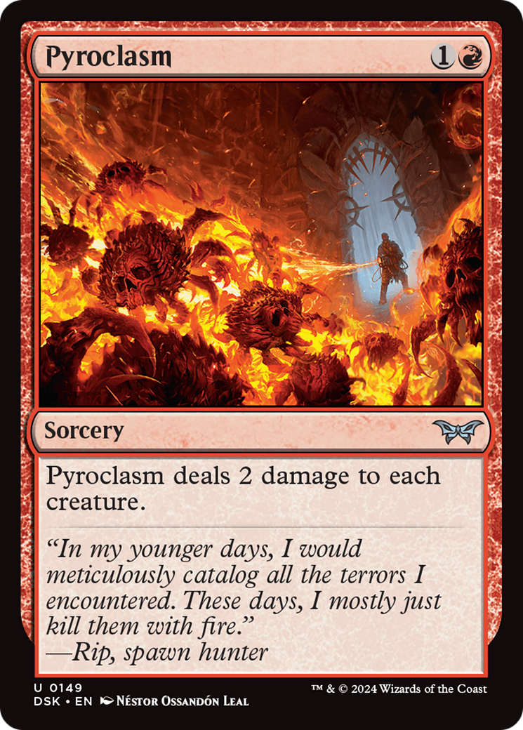 Image of Pyroclasm [Duskmourn: House of Horror]