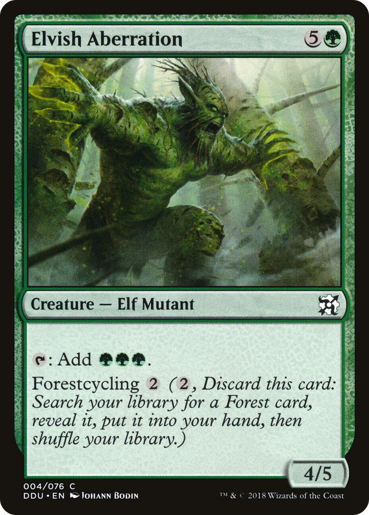 Image of Elvish Aberration [Duel Decks: Elves vs. Inventors]