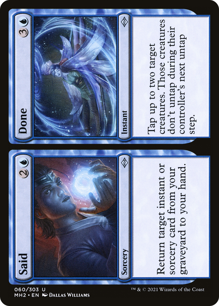 Image of Said // Done [Modern Horizons 2]
