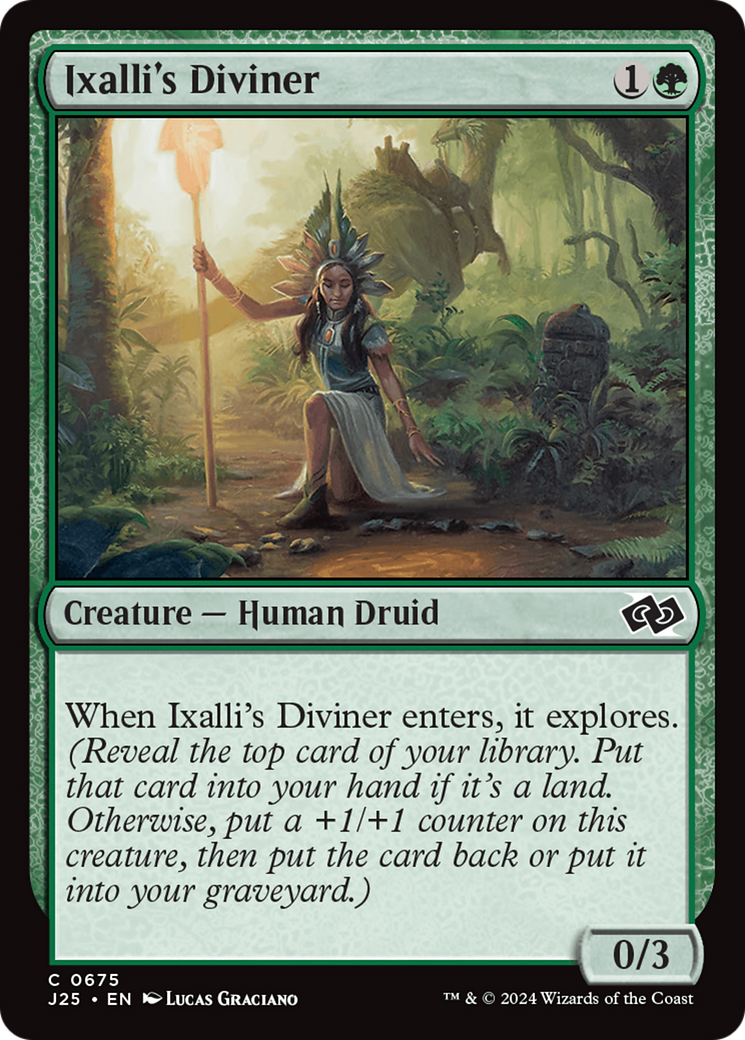 Image of Ixalli's Diviner [Foundations Jumpstart]