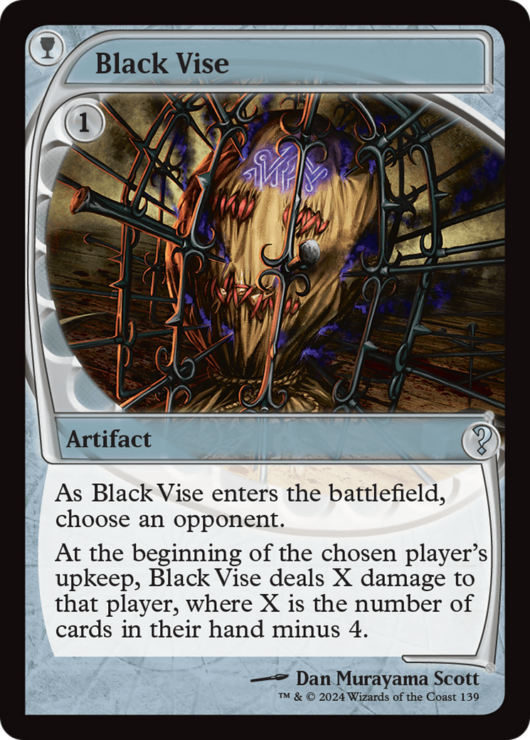 Image of Black Vise (Future Sight) [Mystery Booster 2]