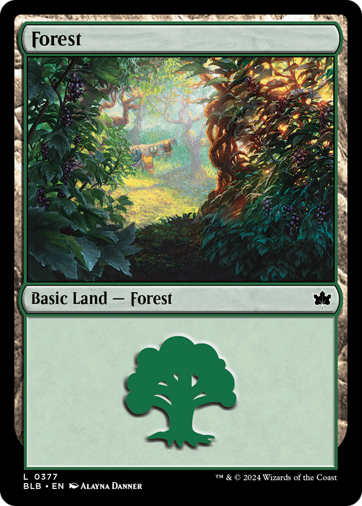 Image of Forest (0377) [Bloomburrow]