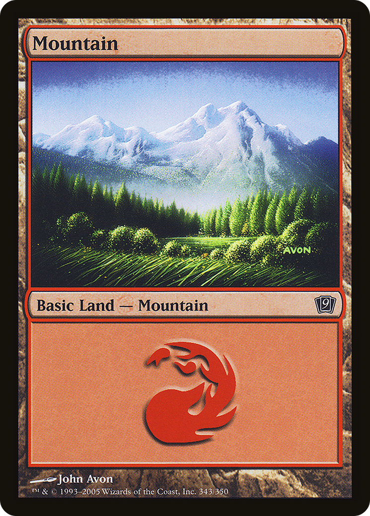 Image of Mountain (343) [Ninth Edition]