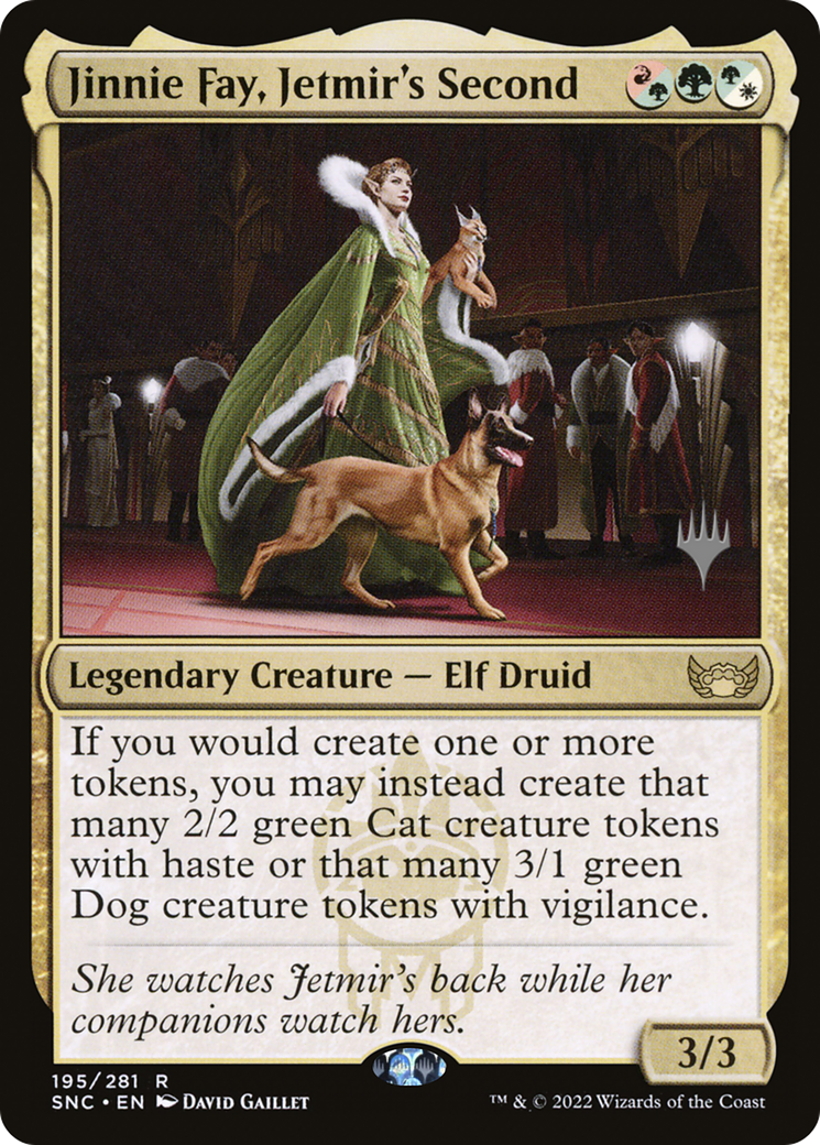 Image of Jinnie Fay, Jetmir's Second (Promo Pack) [Streets of New Capenna Promos]