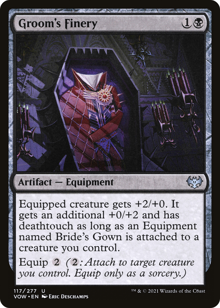 Image of Groom's Finery [Innistrad: Crimson Vow]