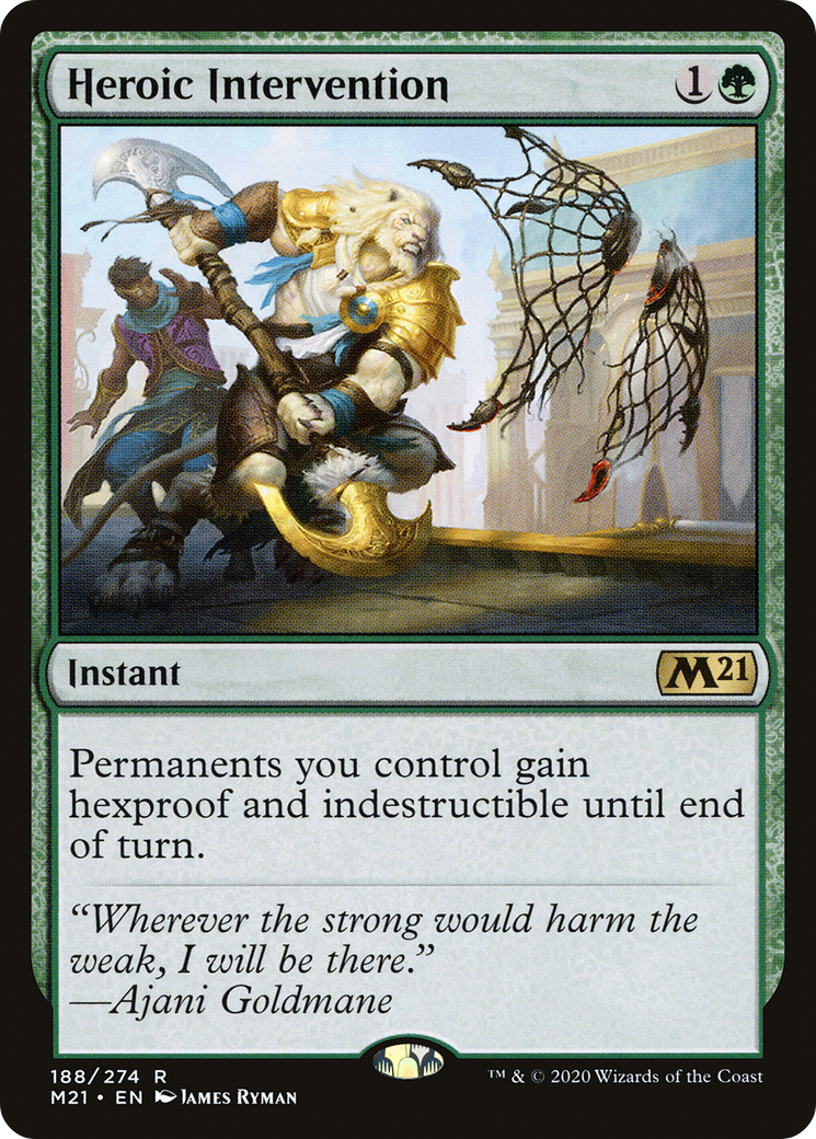 Image of Heroic Intervention [Core Set 2021]