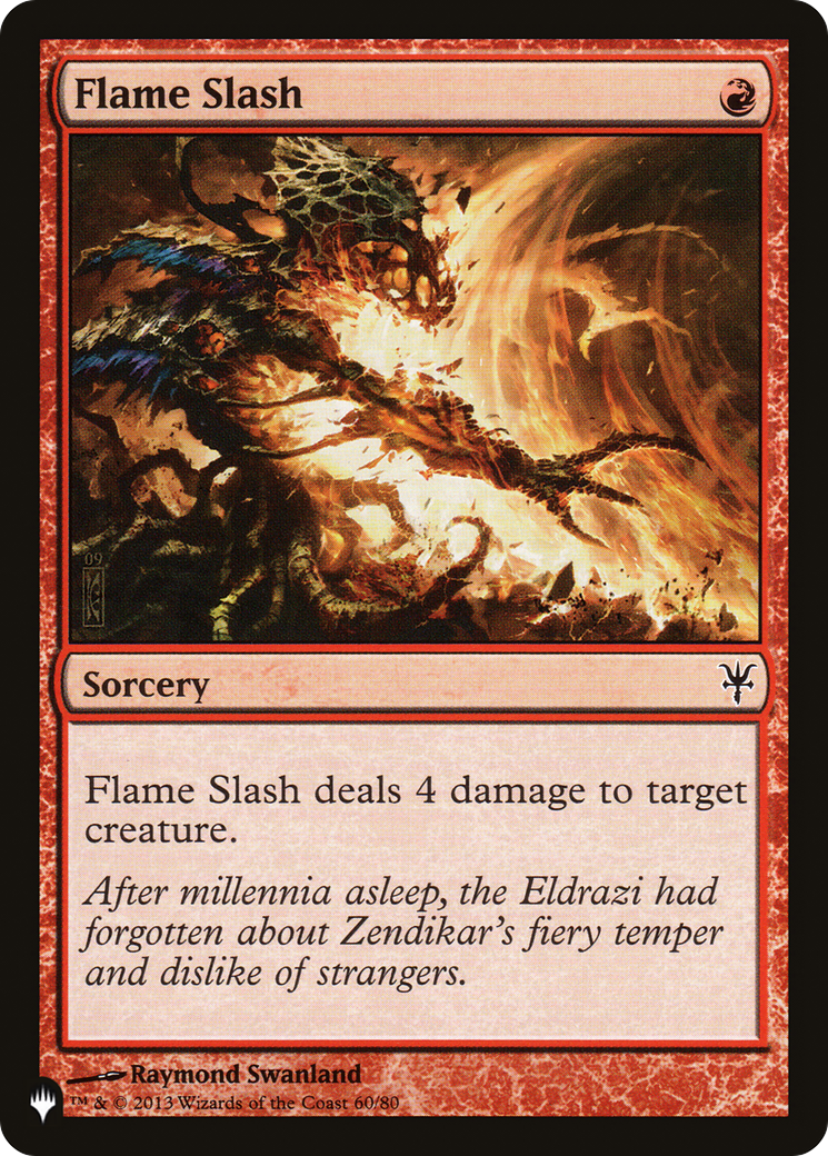 Image of Flame Slash [The List]