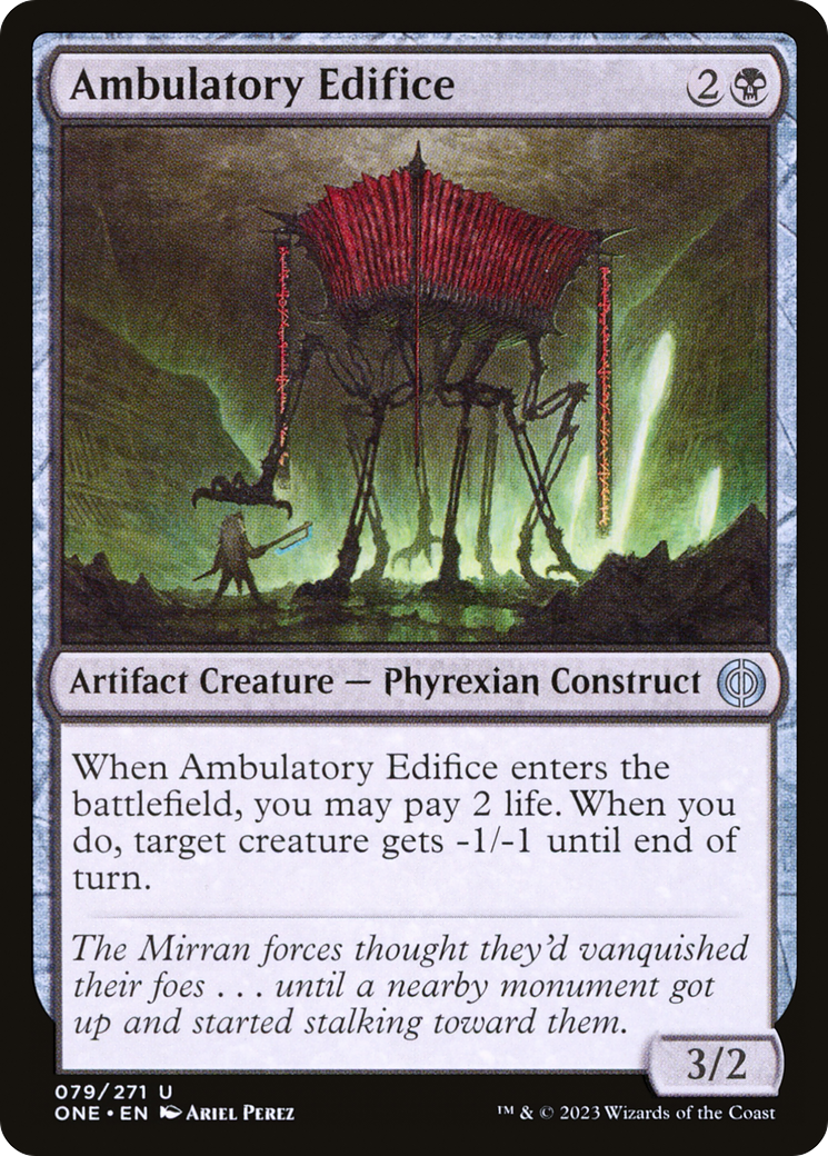 Image of Ambulatory Edifice [Phyrexia: All Will Be One]