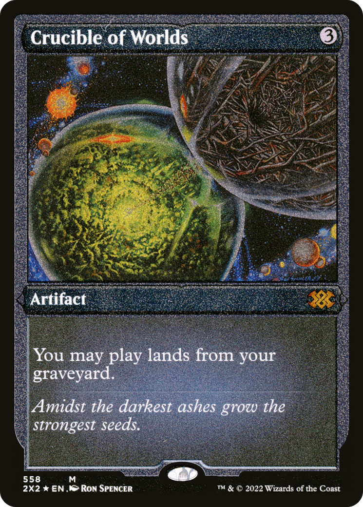 Image of Crucible of Worlds (Foil Etched) [Double Masters 2022]