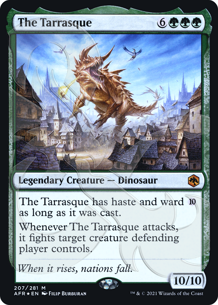 Image of The Tarrasque (Ampersand Promo) [Dungeons & Dragons: Adventures in the Forgotten Realms Promos]