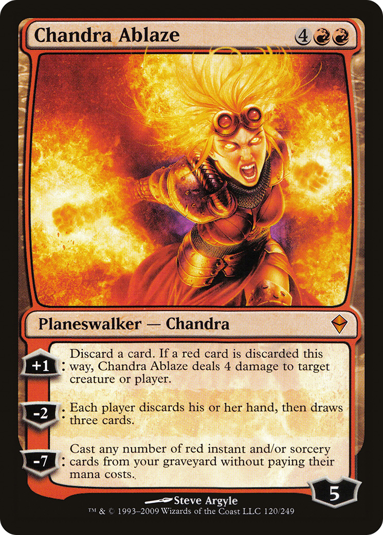 Image of Chandra Ablaze [Zendikar]