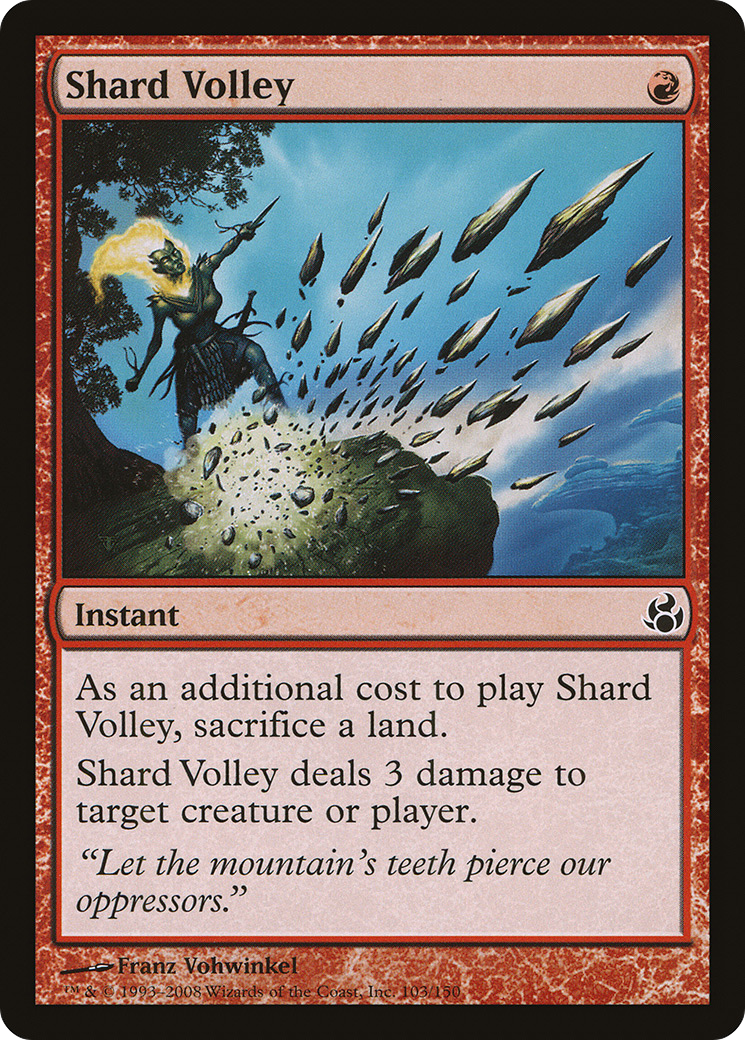 Image of Shard Volley [Morningtide]