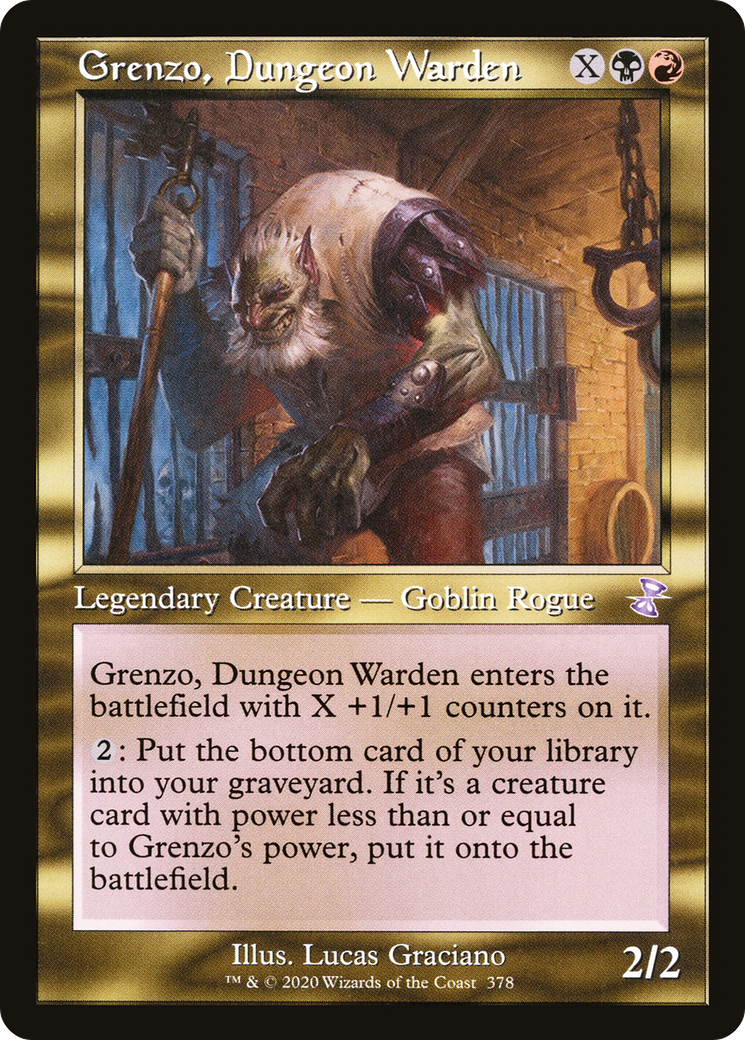 Image of Grenzo, Dungeon Warden (Timeshifted) [Time Spiral Remastered]
