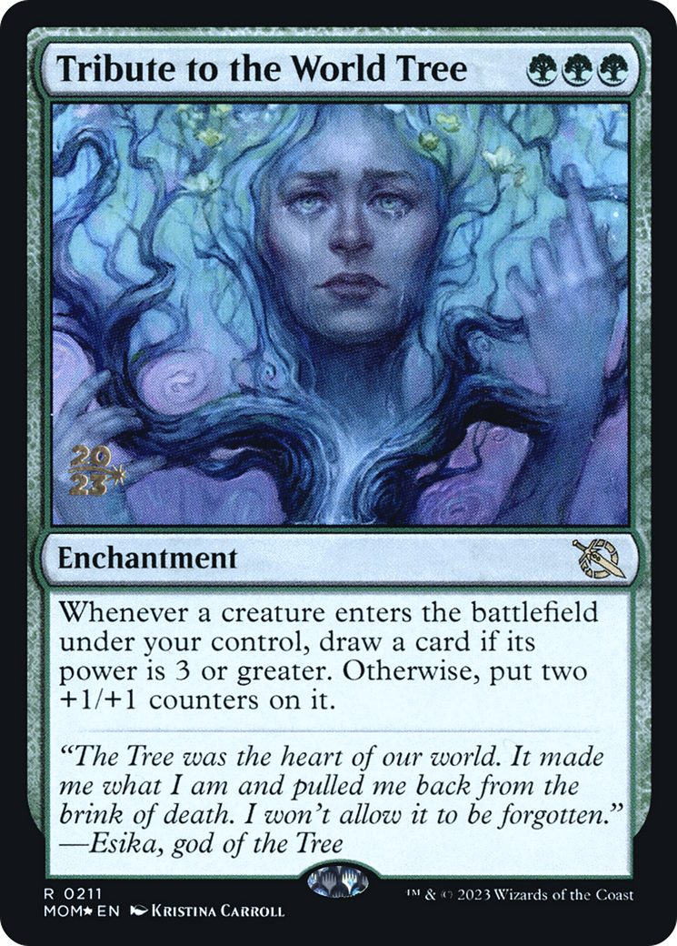 Image of Tribute to the World Tree [March of the Machine Prerelease Promos]