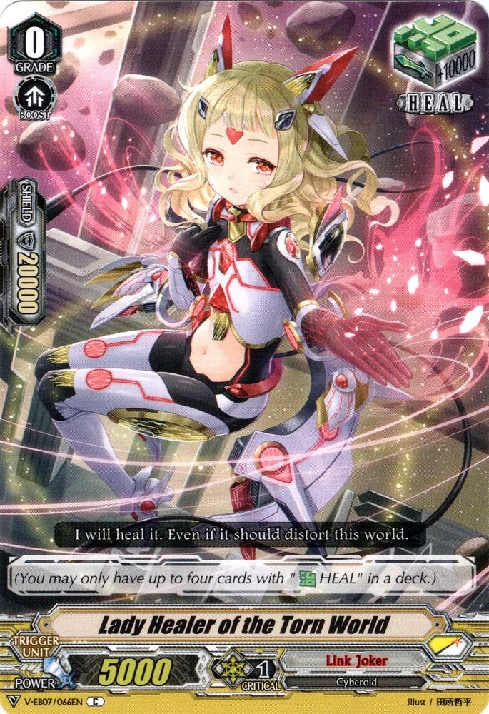 Image of Lady Healer of the Torn World (V-EB07/066EN) [The Heroic Evolution]
