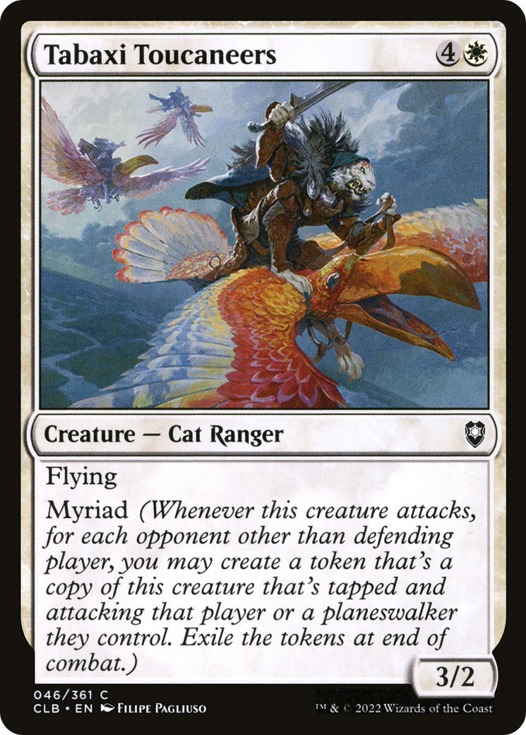 Image of Tabaxi Toucaneers [Commander Legends: Battle for Baldur's Gate]