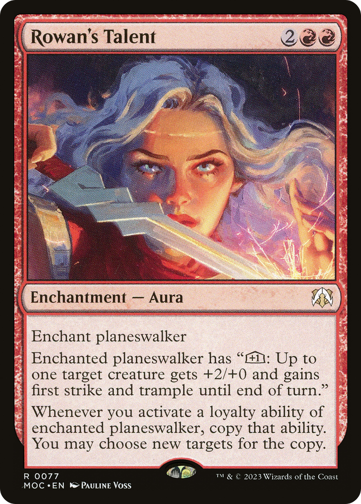 Image of Rowan's Talent [March of the Machine Commander]