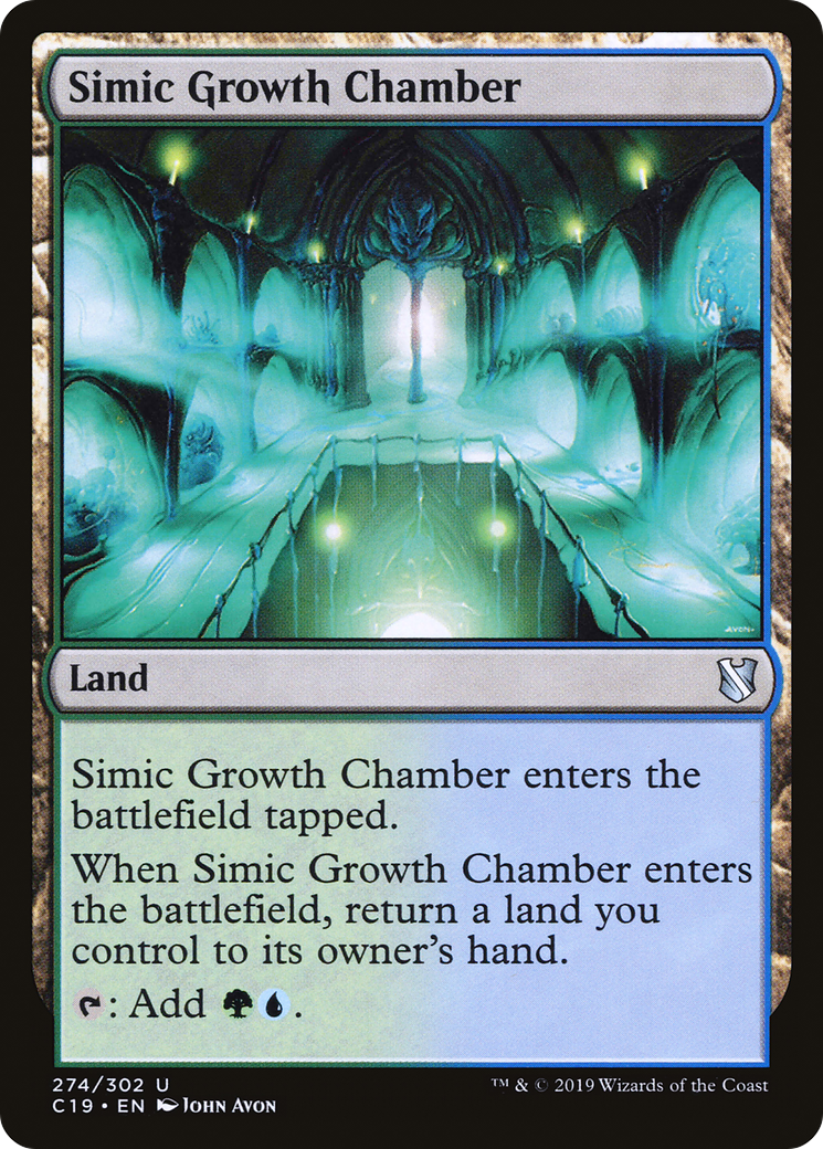 Image of Simic Growth Chamber [Commander 2019]