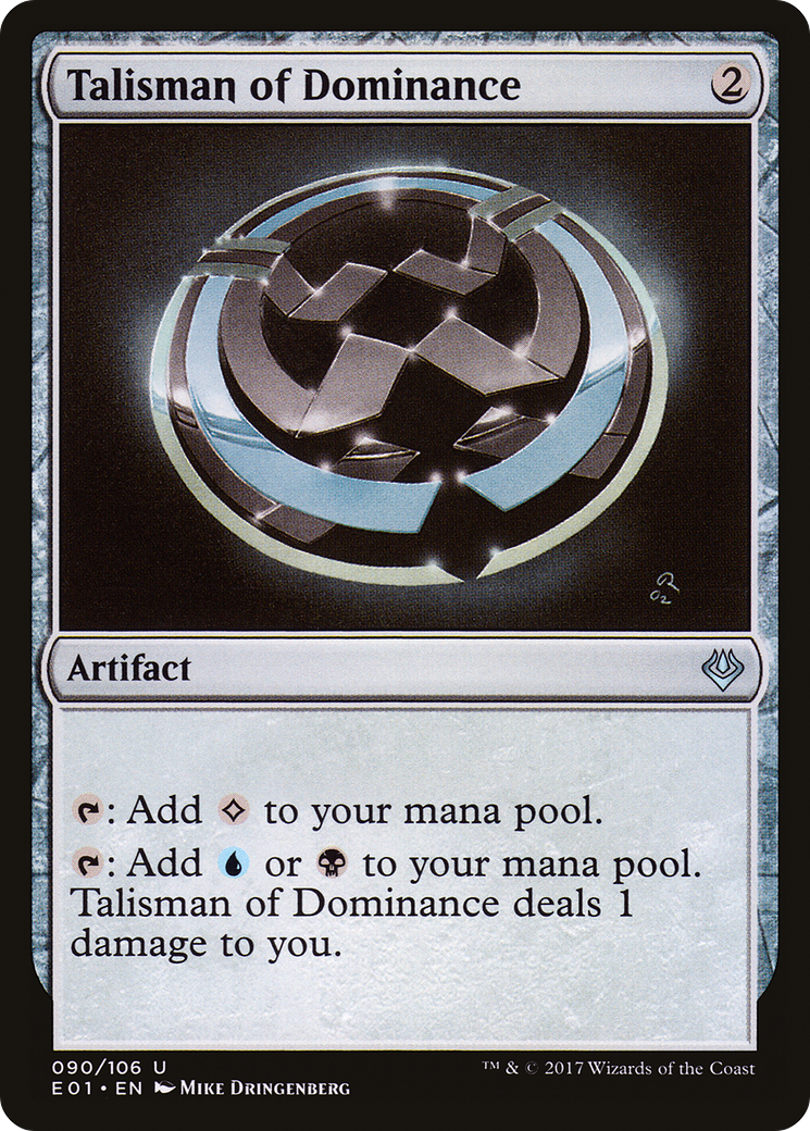Image of Talisman of Dominance [Archenemy: Nicol Bolas]