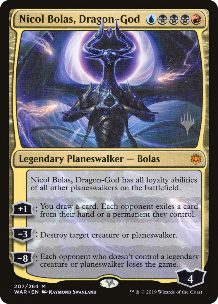 Image of Nicol Bolas, Dragon-God (Promo Pack) [War of the Spark Promos]