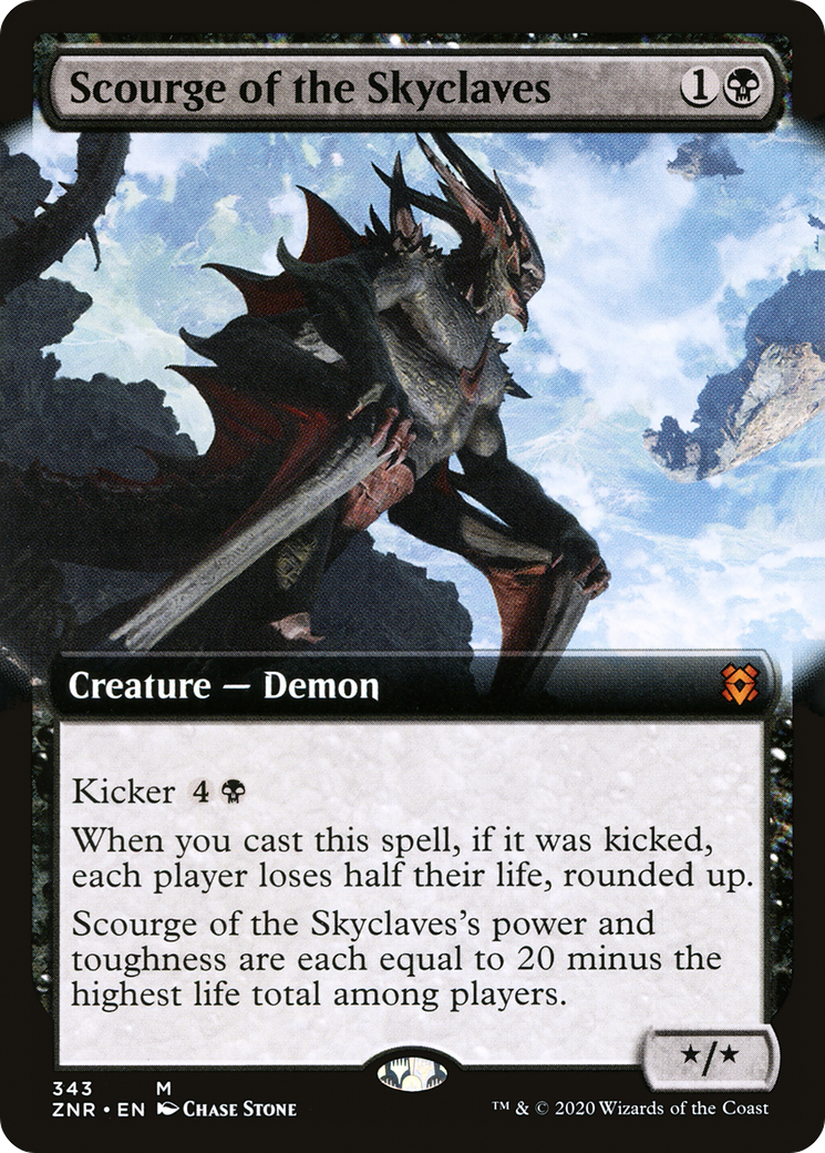 Image of Scourge of the Skyclaves (Extended Art) [Zendikar Rising]