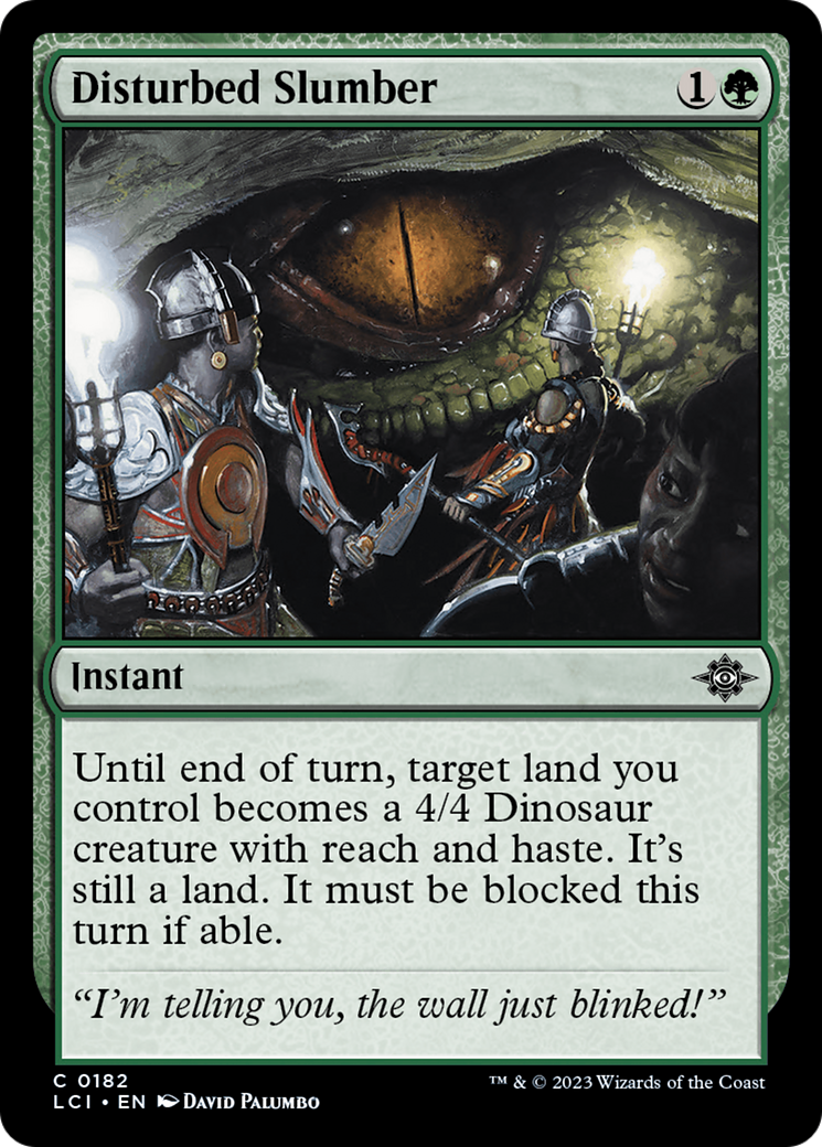 Image of Disturbed Slumber [The Lost Caverns of Ixalan]