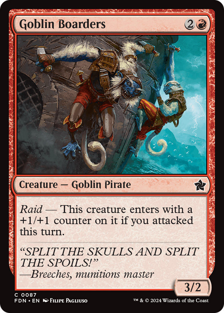 Image of Goblin Boarders [Foundations]
