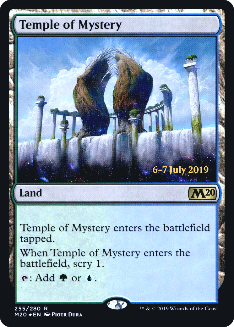 Image of Temple of Mystery [Core Set 2020 Prerelease Promos]