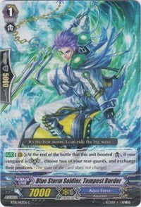 Image of Blue Storm Soldier, Tempest Border (BT16/142EN) [Legion of Dragons and Blades ver.E]