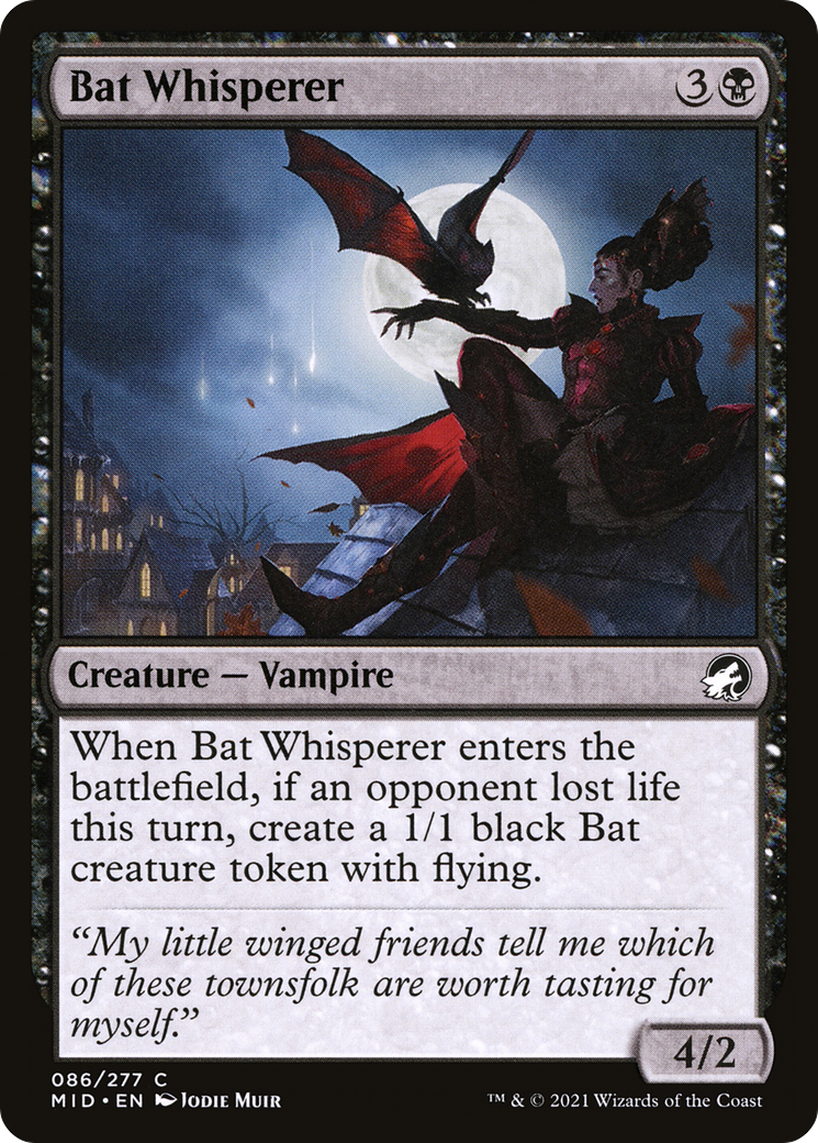 Image of Bat Whisperer [Innistrad: Midnight Hunt]