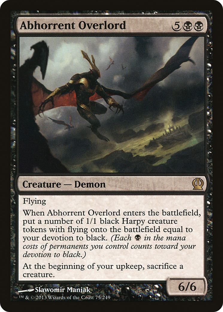Image of Abhorrent Overlord [Theros]