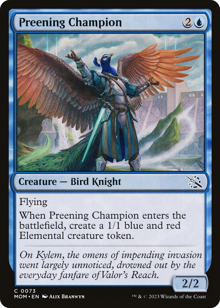Image of Preening Champion [March of the Machine]