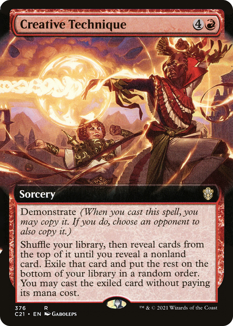 Image of Creative Technique (Extended Art) [Commander 2021]