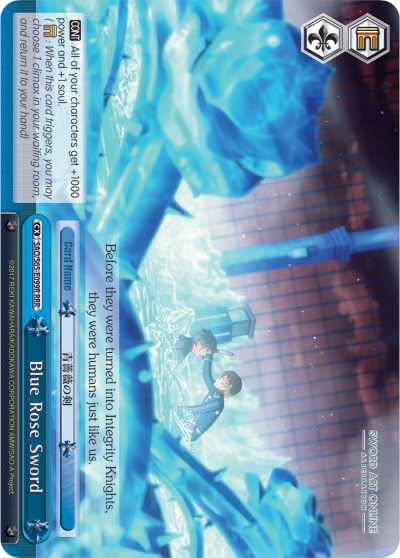 Image of Blue Rose Sword (SAO/S65-E099R RRR) [Sword Art Online -Alicization-]