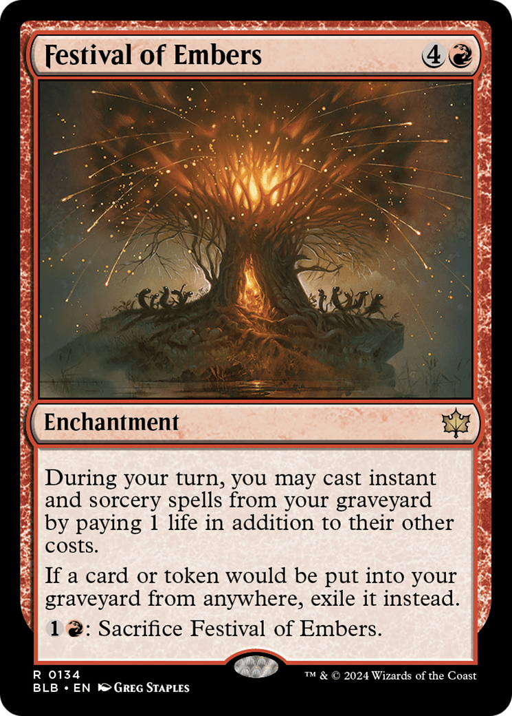 Image of Festival of Embers [Bloomburrow]