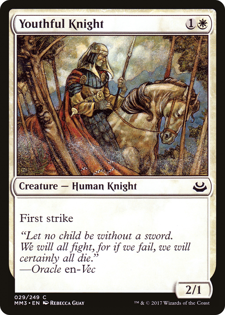 Image of Youthful Knight [Modern Masters 2017]