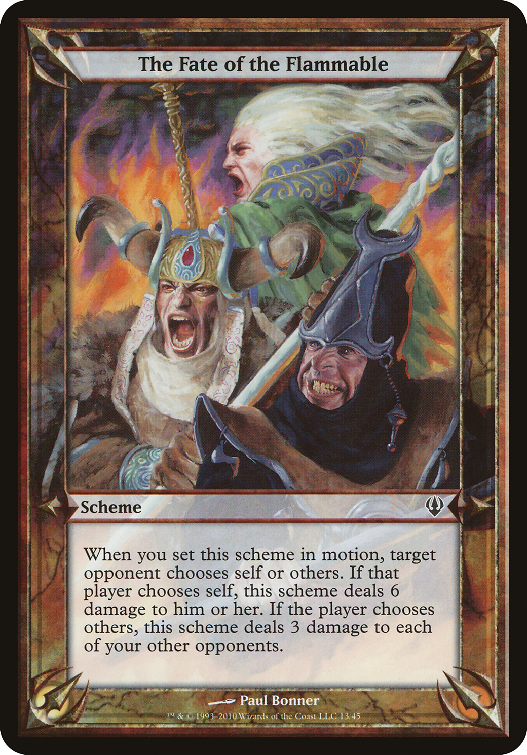 Image of The Fate of the Flammable (Schemes) [Archenemy Schemes]