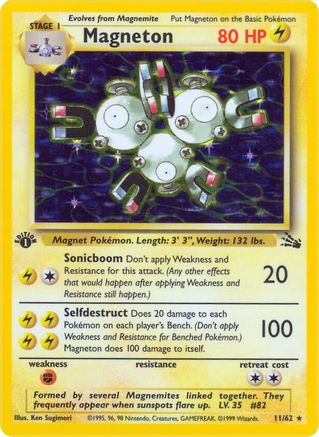 Image of Magneton (11/62) [Fossil 1st Edition]