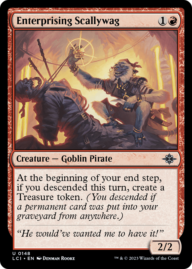 Image of Enterprising Scallywag [The Lost Caverns of Ixalan]